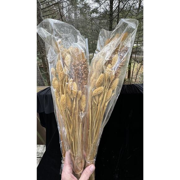 6 Large Bundles Of Fall Harvest Halloween Artificial Flower Floral Filler Design - Picture 11 of 12